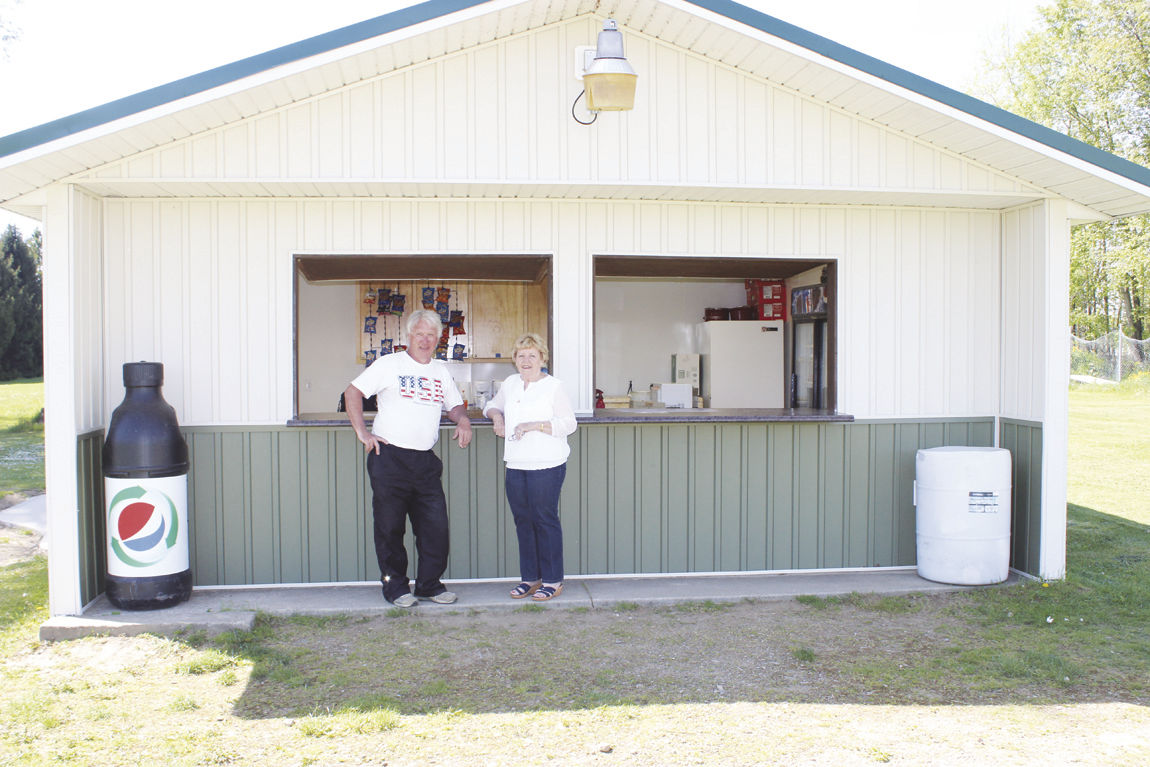 Concession stand spruced up